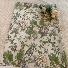 Waverly Fawn Hill botanical floral cream green gray upholstery fabric W55