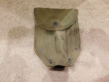 Rare WWII US M1943 Folding Shovel E-Tool Cover 1945 Dated DAVE MFG Co - Very G picture