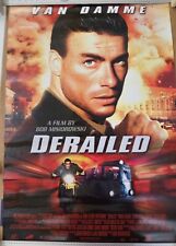 Van Damme in the action packed Derailed 27 x 40   DVD promotional Movie poster picture