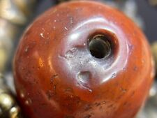 Tang Dynasty Old Red Agate Ancient Beads 19 mm #6363 picture