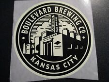 BOULEVARD BREWING CO Kansas City Brewery Smokestack STICKER decal craft beer picture