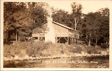 Merritt Lodge on Leach Lake Walker Minnesota RPPC picture