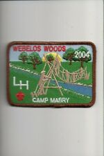 2004 Camp Mabry Webelos Woods patch picture