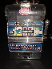 Working 1997 Dubble Bubble Plastic Bubble Gum slot Machine. Sweet Slots  picture