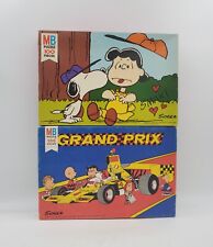 Peanuts Snoopy Kissing Lucy Smak & Grand Prix Racing Jigsaw Puzzles 100 Pcs Lot picture