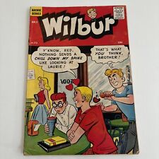 Wilbur # 73 | Early Silver Age Archie Comics 1957 | Good Girl | Cover Detached picture