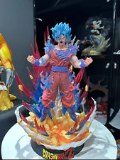 Pre-sale Dragon Ball Super Saiyan God Blue Son Goku Kaiouken 15'' PVC Figure New picture