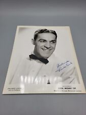 Frankie Carle Autographed To Best Wishes 8.25