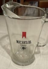 Vintage Heavy Glass Michelob  Beer Pitcher 64 oz. picture