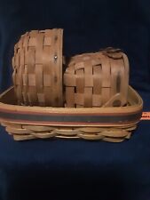 Longaberger Decor Baskets - Lot Of 3 picture
