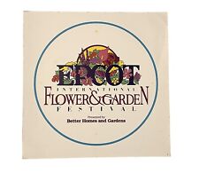 1994 Disney World Epcot Flower & Garden Festival 13x13 Opening Artwork Sticker picture