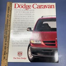 Vintage NOS 1996 Dodge Caravan dealership Brochure 26 Pgs picture