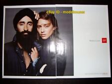 GAP 4-Page Magazine PRINT AD Holiday 2013 QUENTIN JONES Malcolm Ford MAX SNOW picture