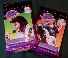 Vtg 1992 Elvis Presley Trading Series One The Cards Of His Life Sealed Packs X2 picture