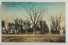 Abilene Kansas Vine Street Looking North 1914 to Chambersburg Pa Postcard O9 picture
