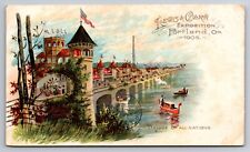 Bridge of All Nations Lewis & Clark Exposition Portland Oregon 1905 Postcard picture