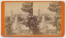 IOWA SV - Dubuque - 10th Street Panorama - Grosvenor 1880s picture