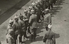 RARE WW1 GERMAN FIELD MARSHAL PAUL von HINDENBURG at BATTLE of CHAMPAIGN PHOTO picture
