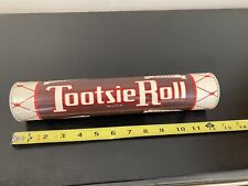 Vintage Tootsie Roll Piggy Bank Coin Tube 12'' Long Candy Advertising Toy picture