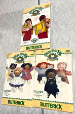 Cabbage Patch Kids Butterick Clothes Pattern  #6509 6508 & 3046 picture