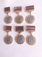 RARE.Republics of the USSR set.6 pieces.Badges.Pin. picture