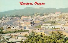 Newport Oregon Aerial View - OR Postcard picture