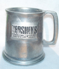 VINTAGE HERSEY'S CHOCOLATE PEWTER HOT CHOCOLATE COFFEE MUG picture