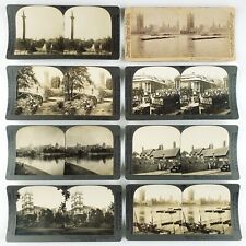 British Stereoview Lot of London Oxford Windsor Stratford-on-Avon England D2007 picture