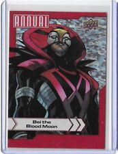 2022-23 Upper Deck Marvel Annual Bei the Blood Moon #4 Silver Sparkle picture