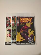 Hellboy Seed of Destruction #1, 3, 4 NM+ Dark Horse Comics Lot 1st Solo Title picture