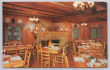 Leeper Pennsylvania, Scotty's Restaurant Colonial Dining Room RARE, VTG Postcard picture