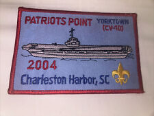 Mint 2004 Patriots Point, Yorktown Charleston Harbor, SC Patch Submarine picture