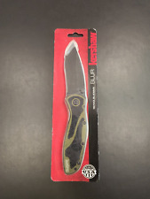 NEW Kershaw USA Ken Onion 1670OLBLK Blur Olive Drab Green Linerlock Pocket Knife picture