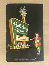 Postcard Pikesville MD Holiday Inn Hotel Motel Sign Innkeeper Vintage Maryland picture
