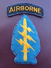 Special Forces Operations Airborne Patch Tab Rare Vietnam ODA Uniform SSI Lot SF picture