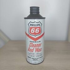 Vintage Phillips 66 Premium 1 Pint Cleaner & Wax Can  picture