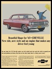 1965 Chevrolet Chevelle New Metal Sign: Beautiful Shape for '65 picture