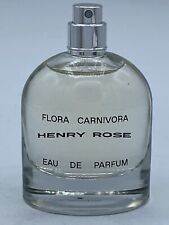 Henry Rose Flora Carnivora EDP 1.7 oz 50 Ml About 95% W/O Box &Cap *See Details* picture