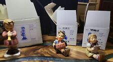Lot of 3 Hummel 477 #292 389 #735 390 #734 Accordian, Flute, Sheet Music Sweet picture