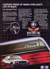 1983 1984 Buick Skylark T-Type Original Advertisement Print Art Car Ad D122 picture
