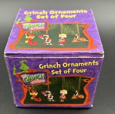 How The Grinch Stole Christmas Mini Ornaments In Original Box Set Of 4 New Box picture