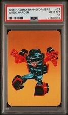 1985 Hasbro Transformers #27 Windcharger PSA 10 picture