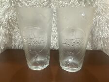 Vintage Coca Cola Pint Glasses picture