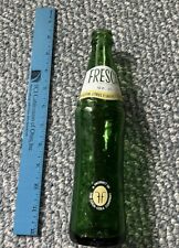 Fresca Green Glass 10 oz Citrus Soda Bottle Coca Cola Co Vintage picture