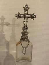 Vintage Handmade Cross Bottle Unique Artisan Made One Of A Kind Boho picture