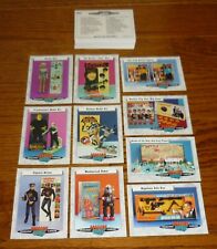 Complete set of 66 Classic Toys Trading Cards, Batman, James Bond 007, Monkees picture