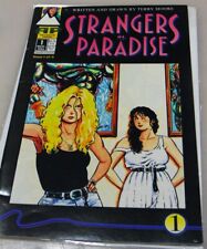 Strangers In Paradise #1 1st Katchoo & Francine Antarctic Press 1st Print picture