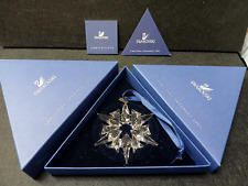 2007 Swarovski Crystal Large 3” Snowflake Christmas Ornament picture