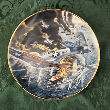 Franklin Mint Plate - The Battle Of Midway Collectors Edition 8.1/8” picture