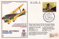 SC38b RAF Manston Signed by Domine Pilot Flt Lt H wallbank picture